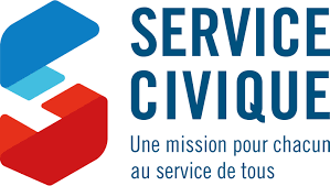 logo service civique mission engager jeunes cote formations