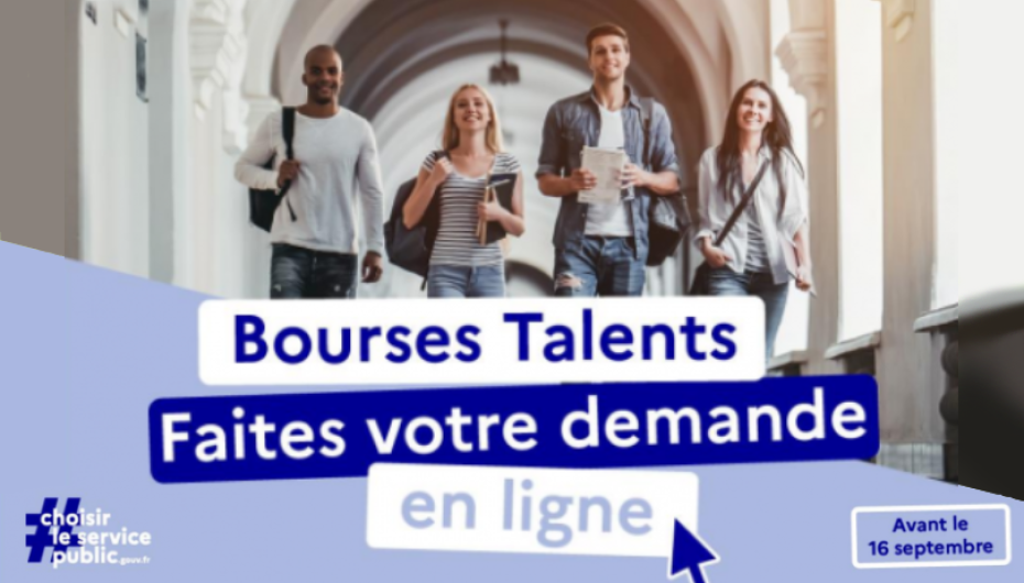 bourses talents 2022