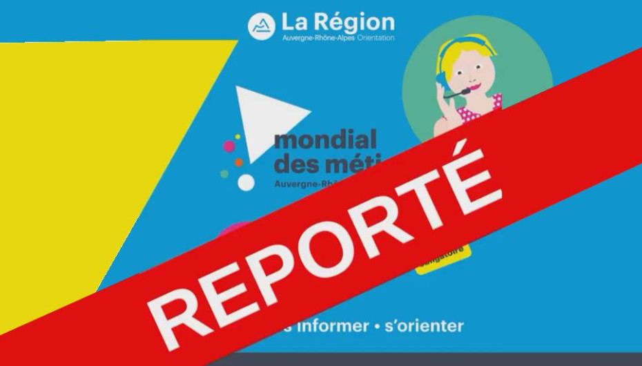 mondial des métiers 2022 reporté